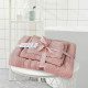 Πετσέτες Μπάνιου (Σετ 3τμχ) 100% Βαμβάκι Blanca Rose Pink 500gsm