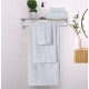 Πετσέτες Μπάνιου (Σετ 3τμχ) 100% Βαμβάκι Blanca White 500gsm