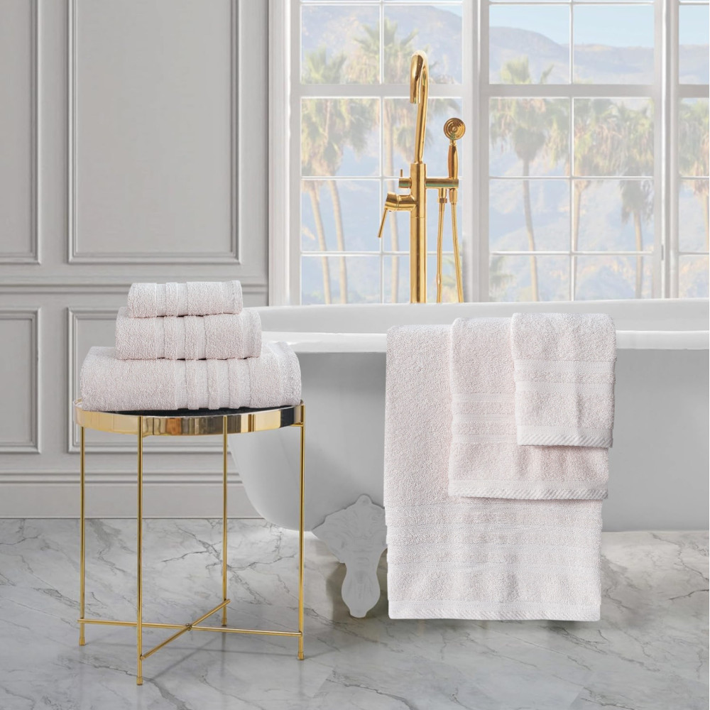 Πετσέτες Μπάνιου (Σετ 3τμχ) 100% Βαμβάκι Blanca Cream 500gsm