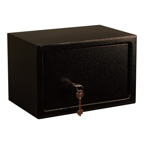 Χρηματοκιβώτιο Ασφαλείας με Κλειδί 31x20x20cm Μαύρο 20M