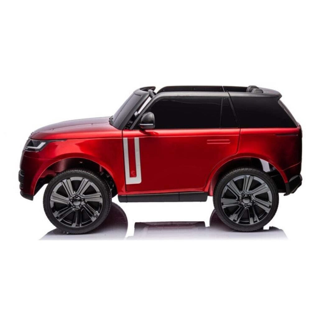 Παιδικό Ηλεκτροκίνητο Αυτοκίνητο Licensed Range Rover 12V με Τηλεχειριστήριο, Bluetooth, MP3 και LED Φώτα – Κόκκινο MBRRE99-RED