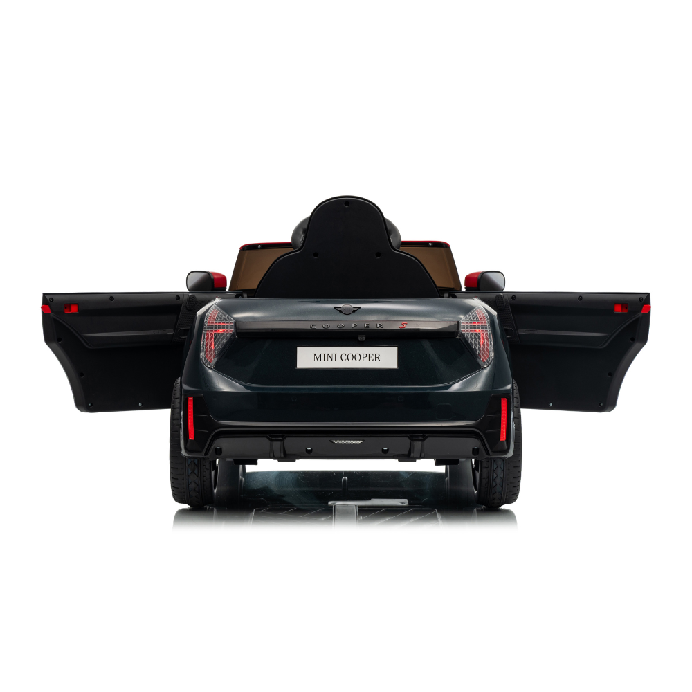 Ηλεκτροκίνητο Παιδικό Αυτοκίνητο Licensed Mini Cooper S 12V Μαύρο SMB3518-BLACK