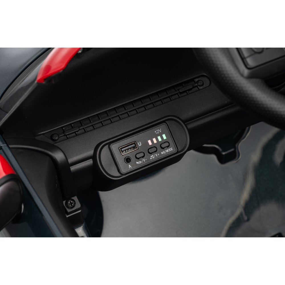 Ηλεκτροκίνητο Παιδικό Αυτοκίνητο Licensed Mini Cooper S 12V Μαύρο SMB3518-BLACK
