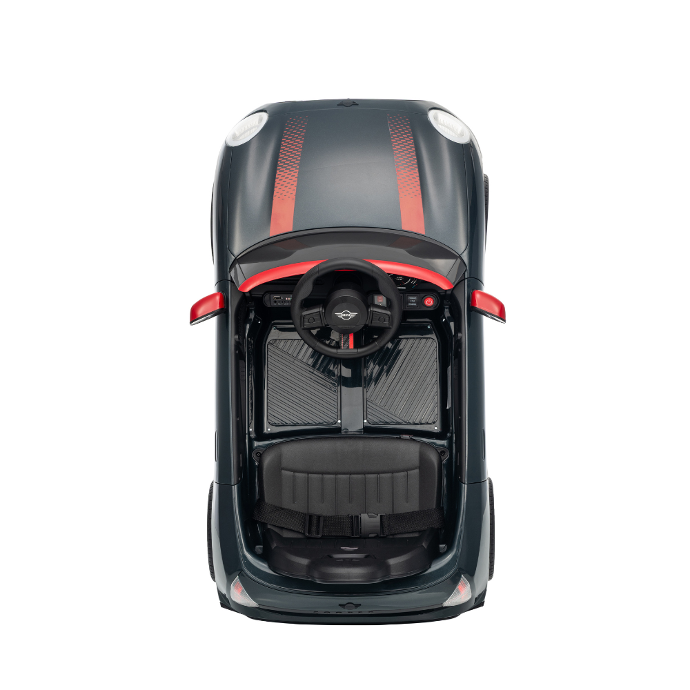 Ηλεκτροκίνητο Παιδικό Αυτοκίνητο Licensed Mini Cooper S 12V Μαύρο SMB3518-BLACK