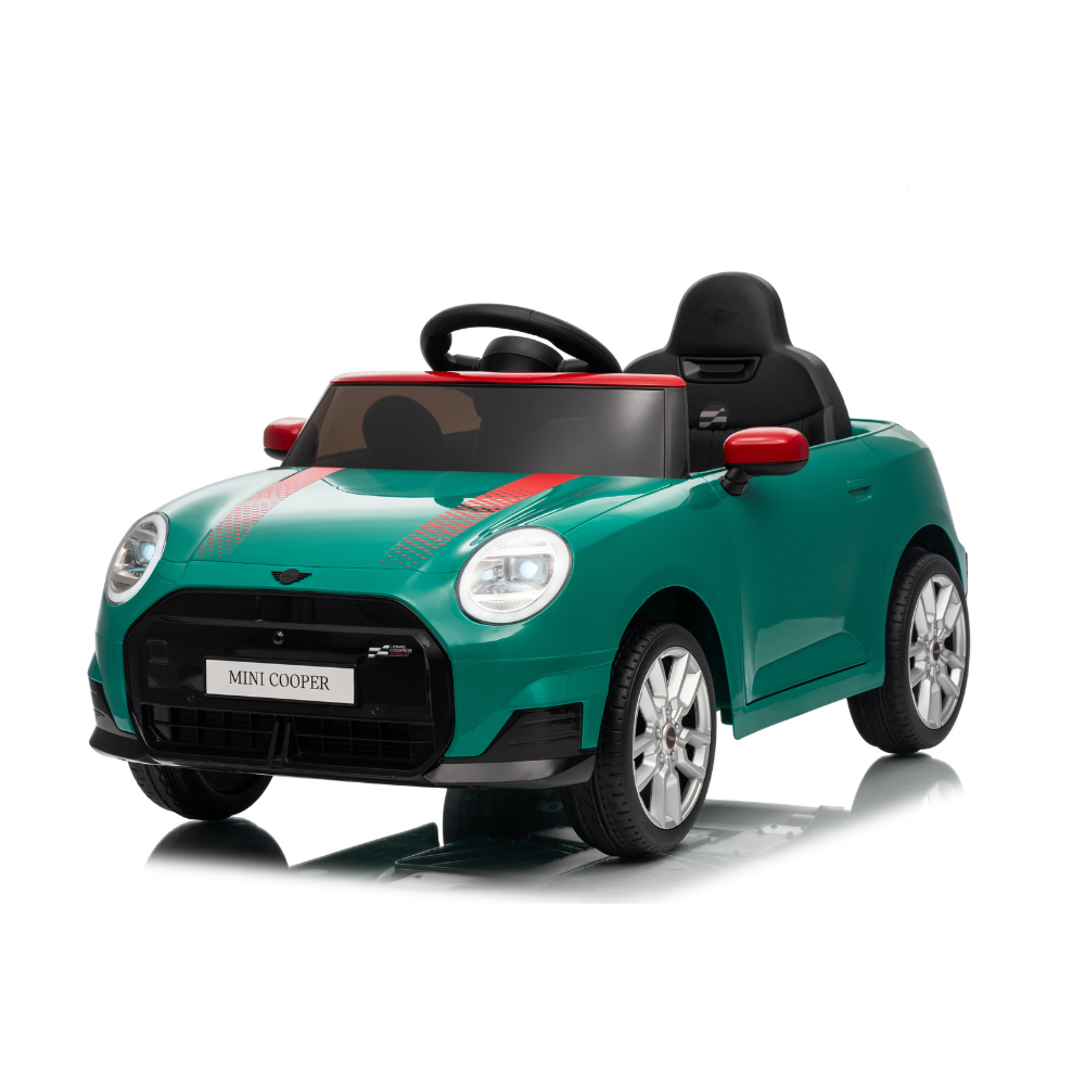 Ηλεκτροκίνητο Παιδικό Αυτοκίνητο Licensed Mini Cooper S 12V Πράσινο SMB3518-GREEN