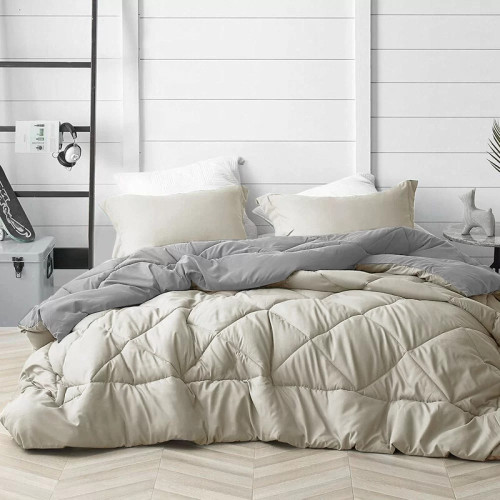 Υπέρδιπλο Πάπλωμα με Δώρο σετ σεντόνια Microfiber Μπεζ με γκρι Homeone 220X240cm PHO-118 Υπέρδιπλο Πάπλωμα με Δώρο σετ σεντόνια Microfiber Μπεζ με γκρι Homeone 220X240cm PHO-118