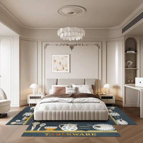 Σετ 3τμχ Χαλάκια κουζίνας αντιολισθητικά Crystal Velvet (1*120x180 & 2*50x80) CIL-5