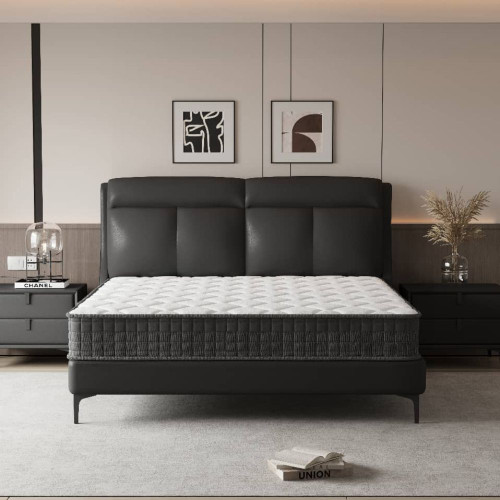 Ανατομικό Στρώμα Αφρού 90x200x25cm STRU-02-BLACK με ύψος 25CM