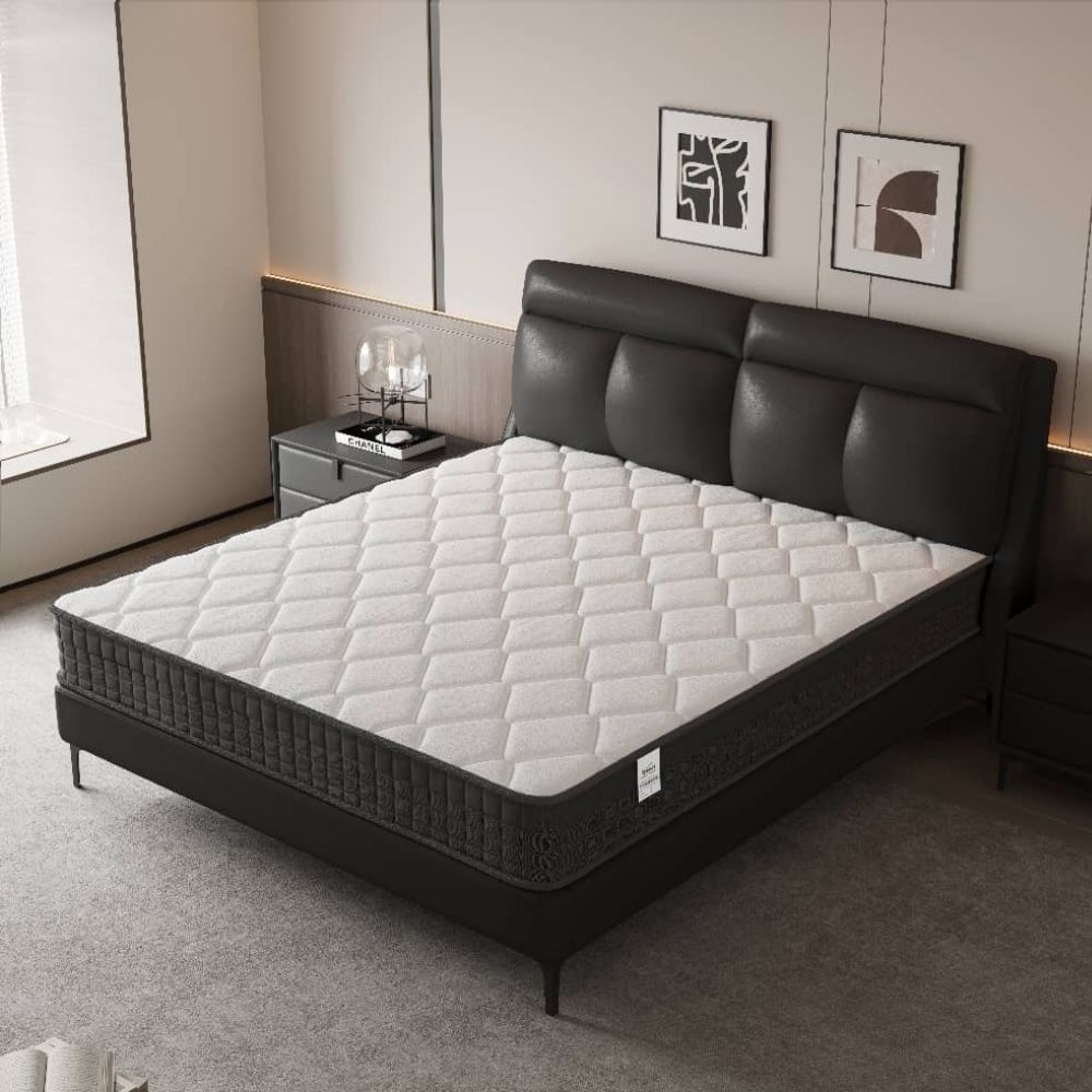 Ανατομικό Στρώμα Αφρού 90x200x25cm STRU-02-BLACK με ύψος 25CM