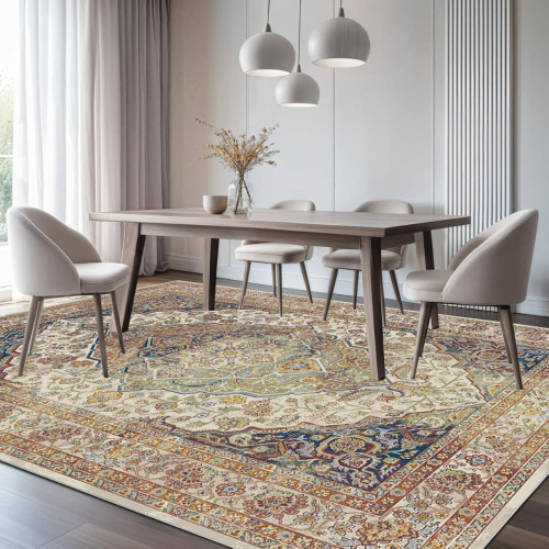 Χαλί 4 Εποχών με σχέδιο Αντιολισθητικό 120x180cm M547-120 Χαλί 4 Εποχών με σχέδιο Αντιολισθητικό 120x180cm M547-120