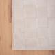 Γούνινο Χαλί Ανάγλυφο "COZY' Μονόχρωμο Κρεμ 200x250cm MSC-002-CREAM-200