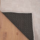 Γούνινο Χαλί Ανάγλυφο "COZY' Μονόχρωμο Κρεμ 200x250cm MSC-002-CREAM-200