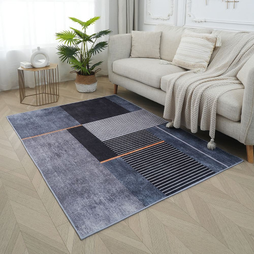 Χαλί Flat Velvet Με Σχέδιο 160x220cm JYJH1-160