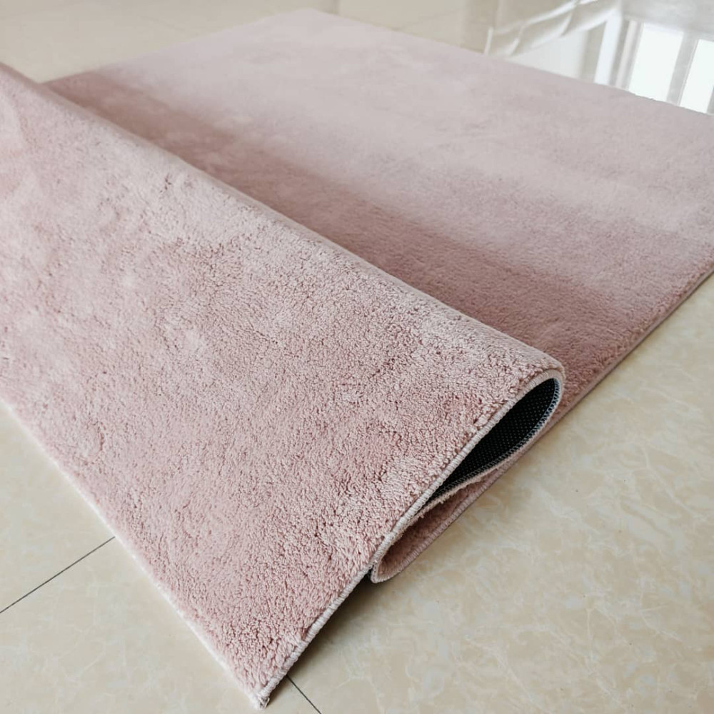 Χαλί Shaggy Soft Touch Μονόχρωμα Απαλό Ροζ 200x290cm M3-PINK-200