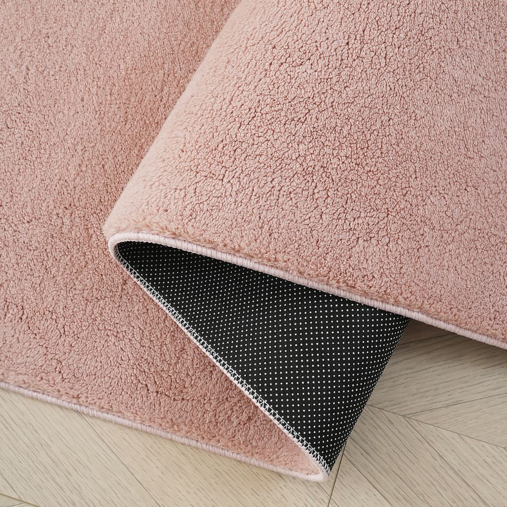 Χαλί Shaggy Soft Touch Μονόχρωμα Απαλό Ροζ 200x290cm M3-PINK-200